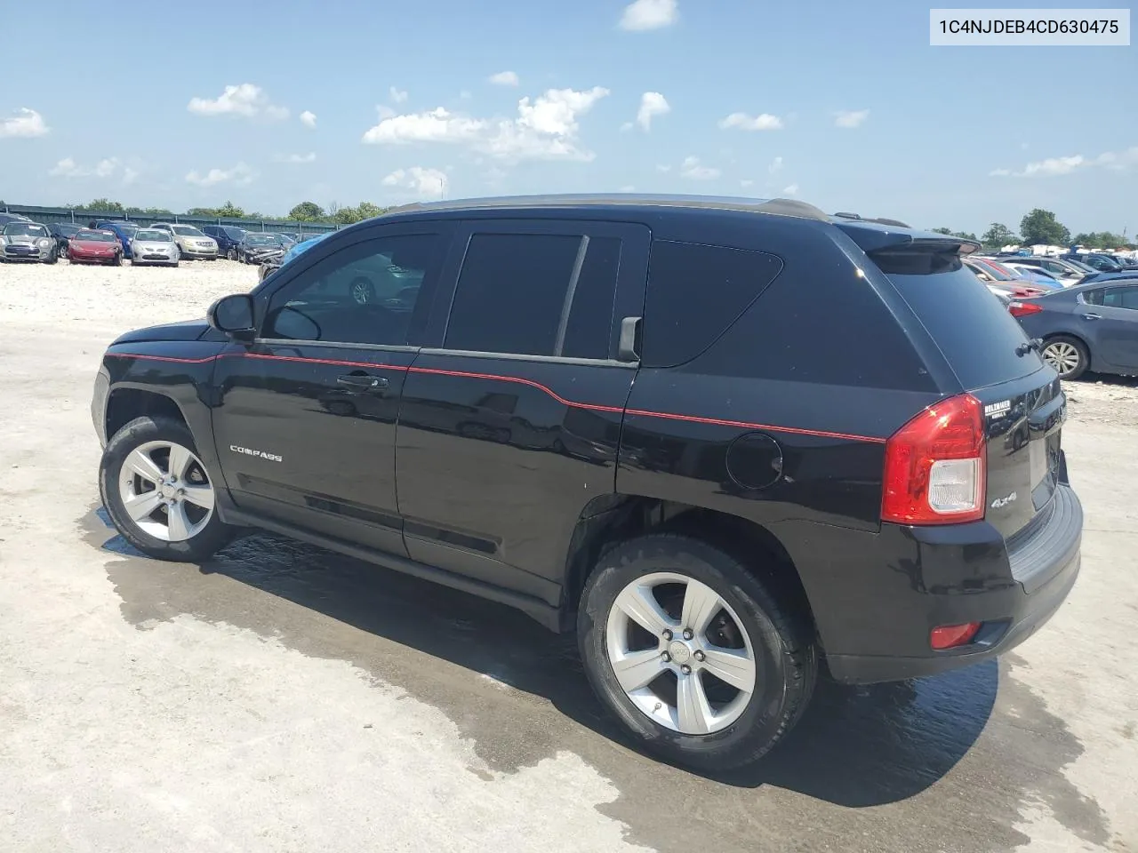 2012 Jeep Compass Latitude VIN: 1C4NJDEB4CD630475 Lot: 64747734