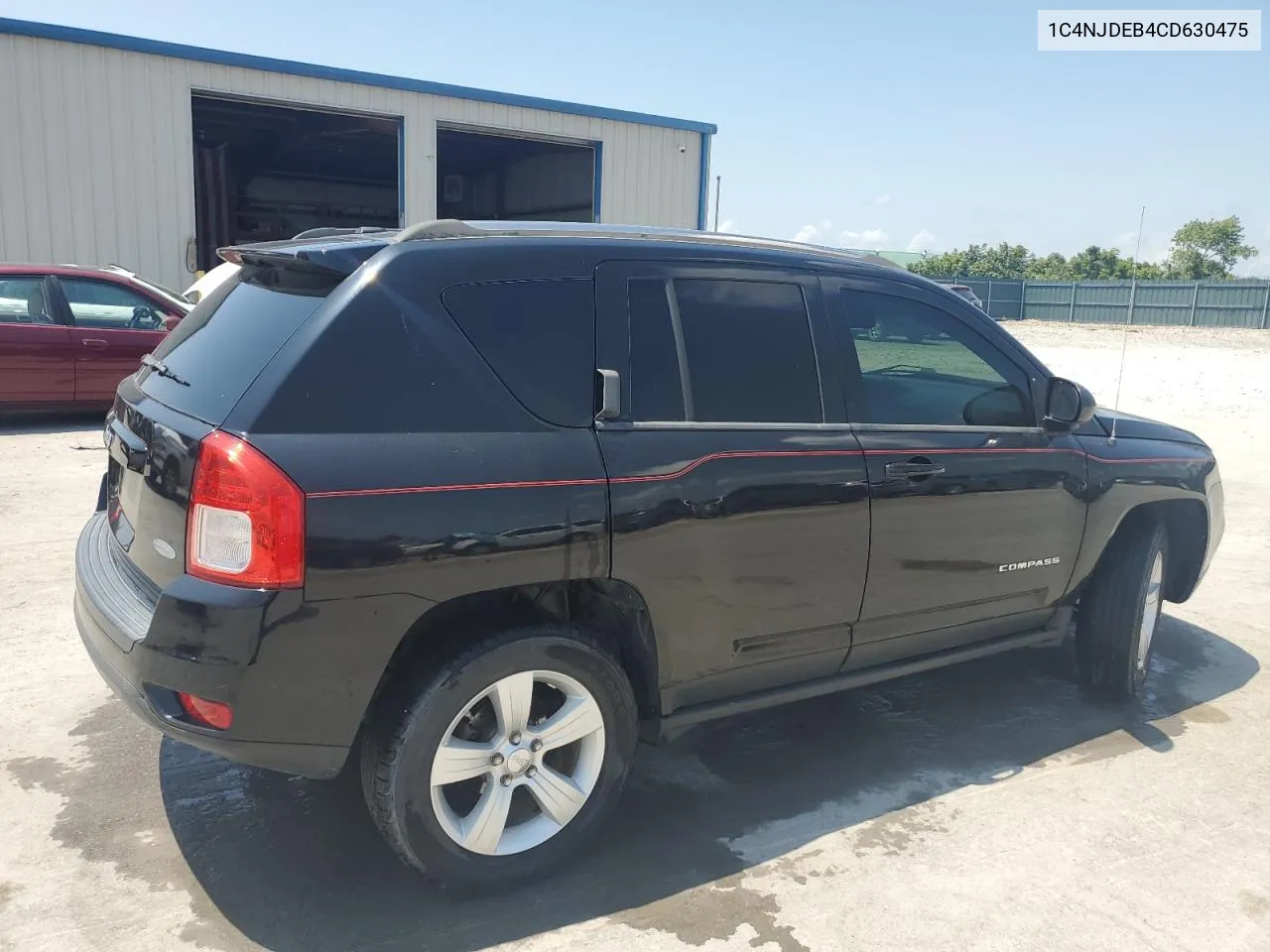 2012 Jeep Compass Latitude VIN: 1C4NJDEB4CD630475 Lot: 64747734