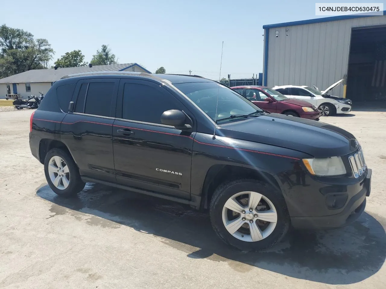 2012 Jeep Compass Latitude VIN: 1C4NJDEB4CD630475 Lot: 64747734