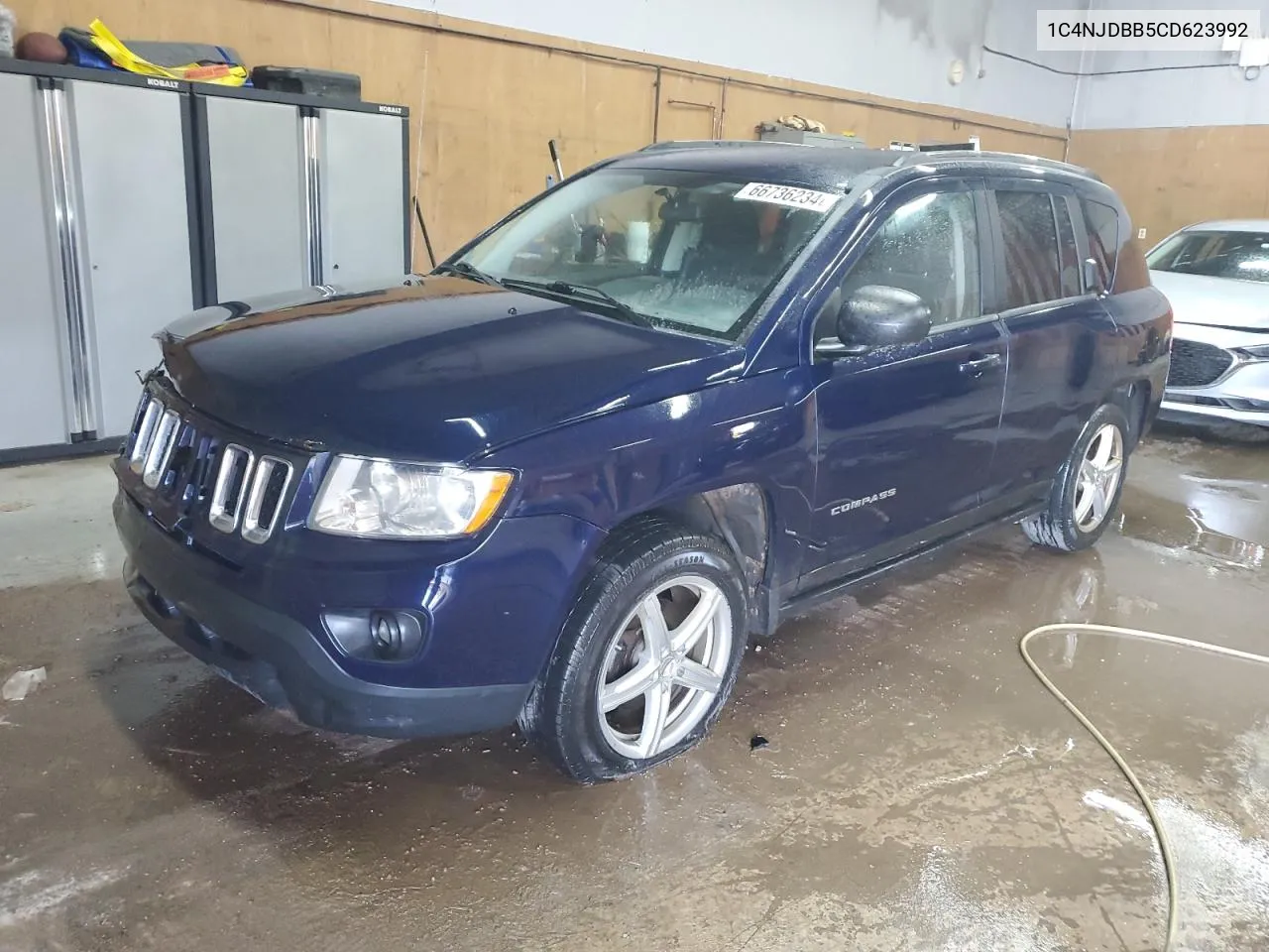 2012 Jeep Compass Sport VIN: 1C4NJDBB5CD623992 Lot: 66736234