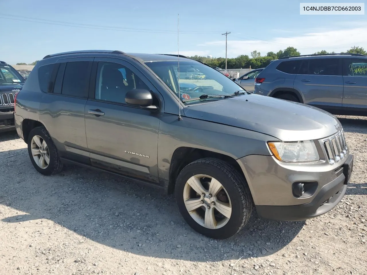 1C4NJDBB7CD662003 2012 Jeep Compass Sport