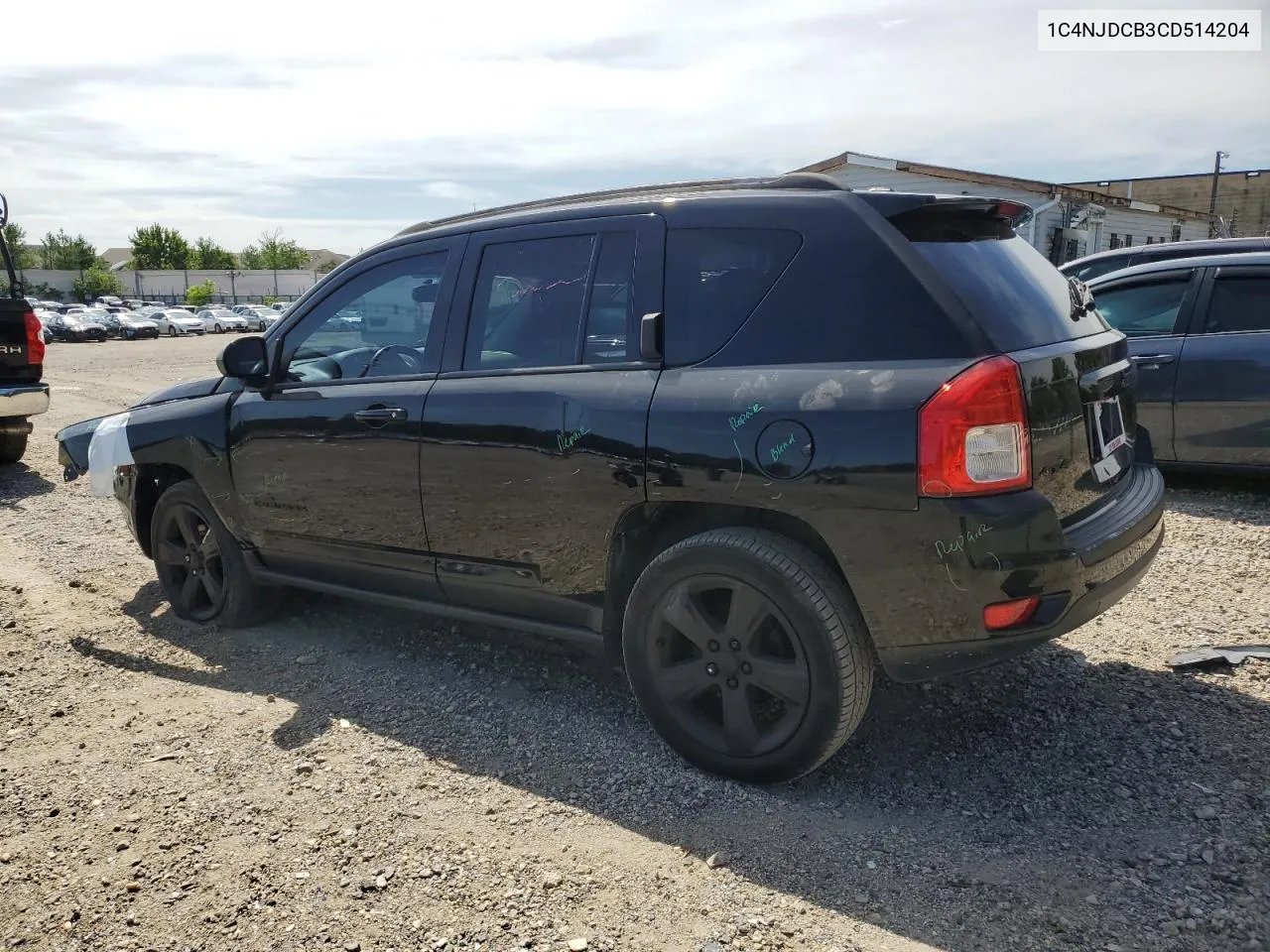 2012 Jeep Compass Limited VIN: 1C4NJDCB3CD514204 Lot: 69916354