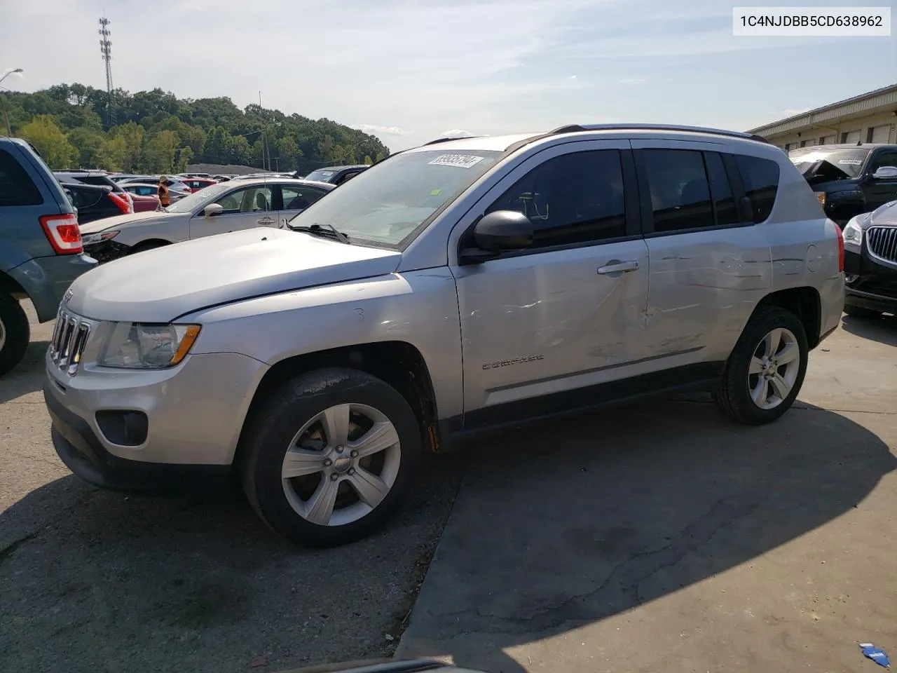 2012 Jeep Compass Sport VIN: 1C4NJDBB5CD638962 Lot: 69935794