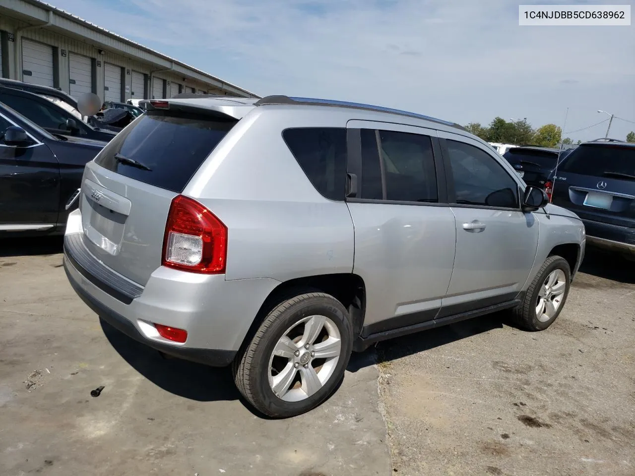 2012 Jeep Compass Sport VIN: 1C4NJDBB5CD638962 Lot: 69935794