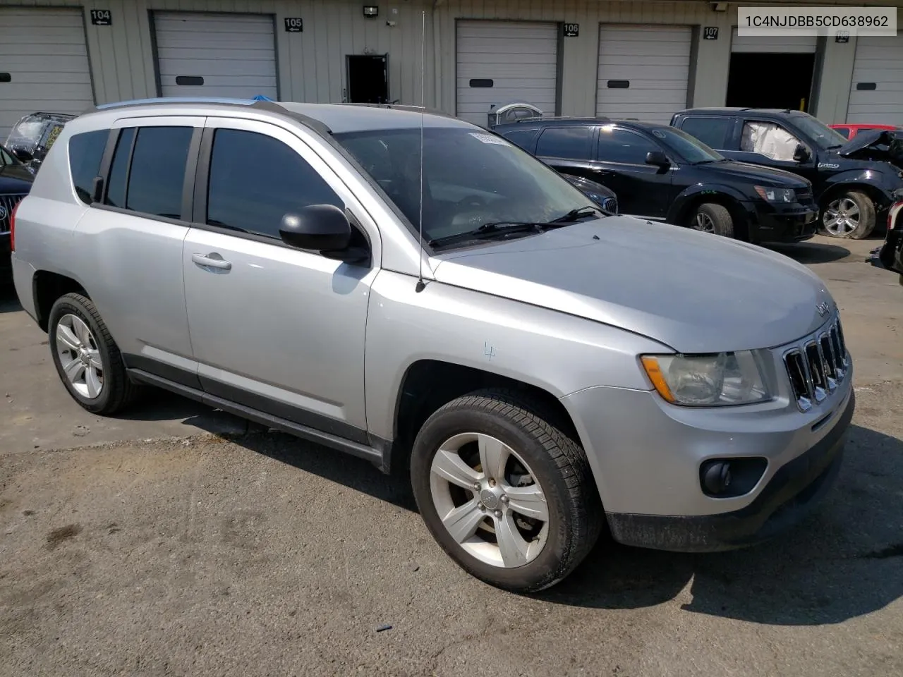 2012 Jeep Compass Sport VIN: 1C4NJDBB5CD638962 Lot: 69935794