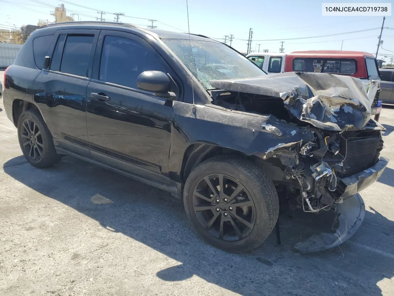 2012 Jeep Compass Latitude VIN: 1C4NJCEA4CD719738 Lot: 70335184