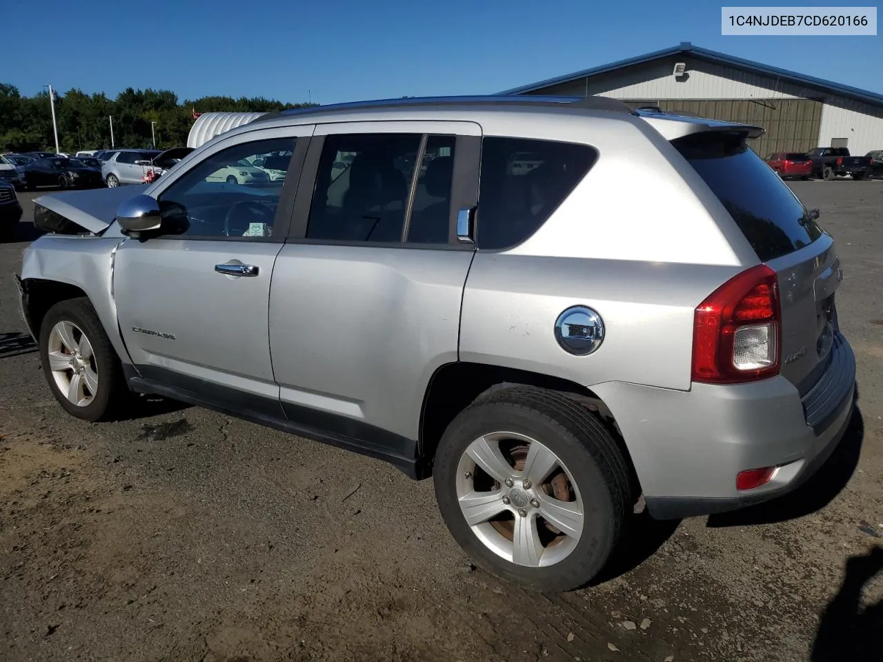 2012 Jeep Compass Latitude VIN: 1C4NJDEB7CD620166 Lot: 70650074