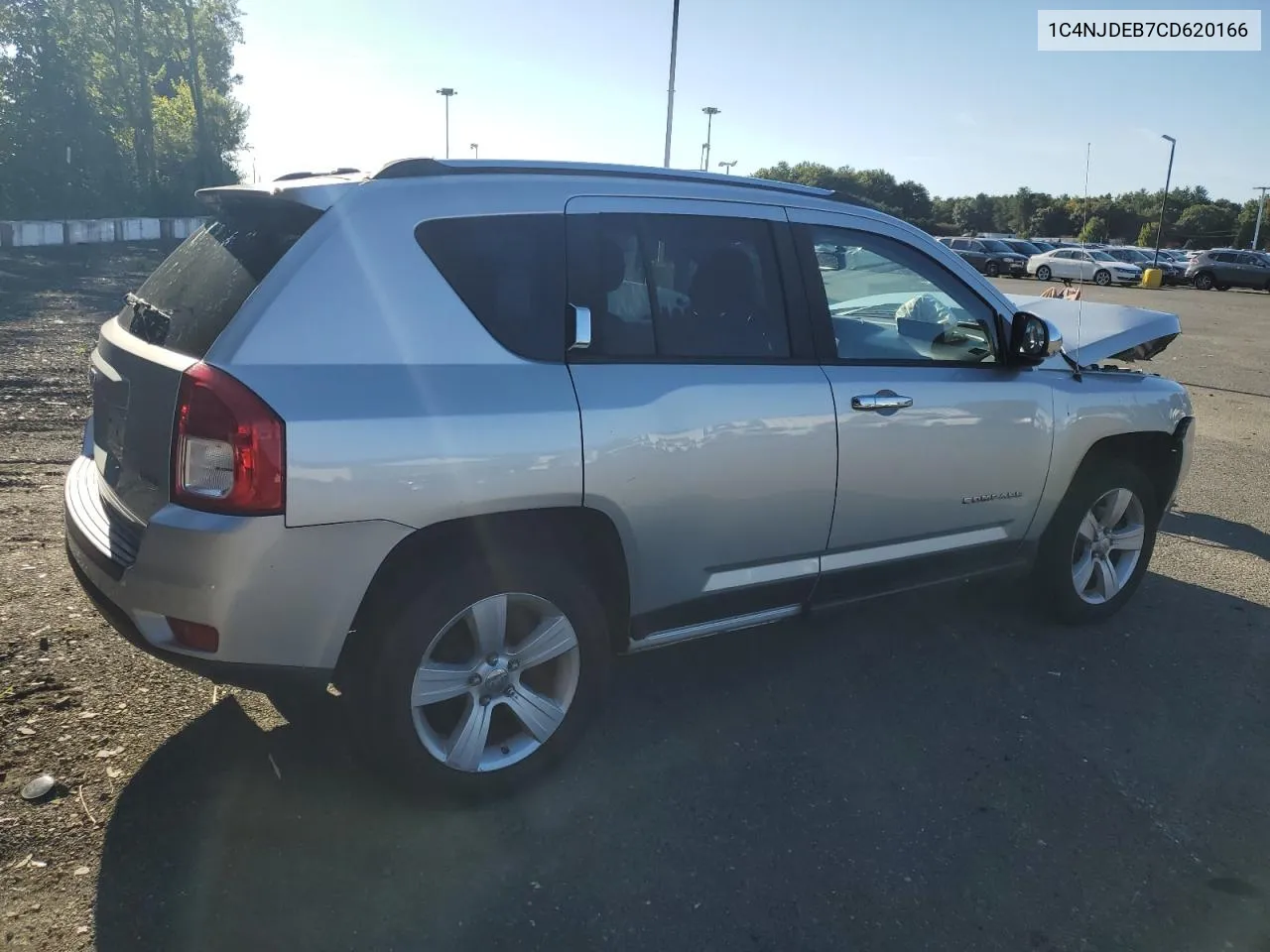 2012 Jeep Compass Latitude VIN: 1C4NJDEB7CD620166 Lot: 70650074