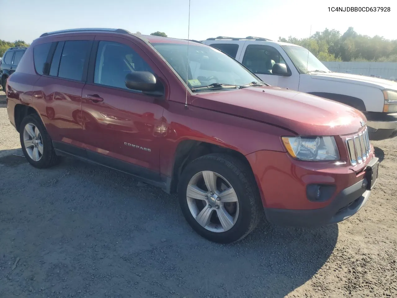 1C4NJDBB0CD637928 2012 Jeep Compass Sport