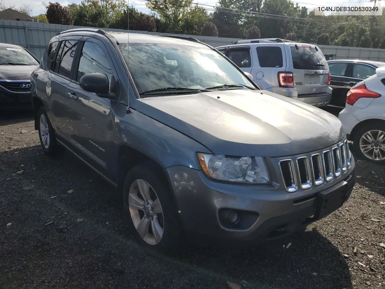 1C4NJDEB3CD530349 2012 Jeep Compass Latitude