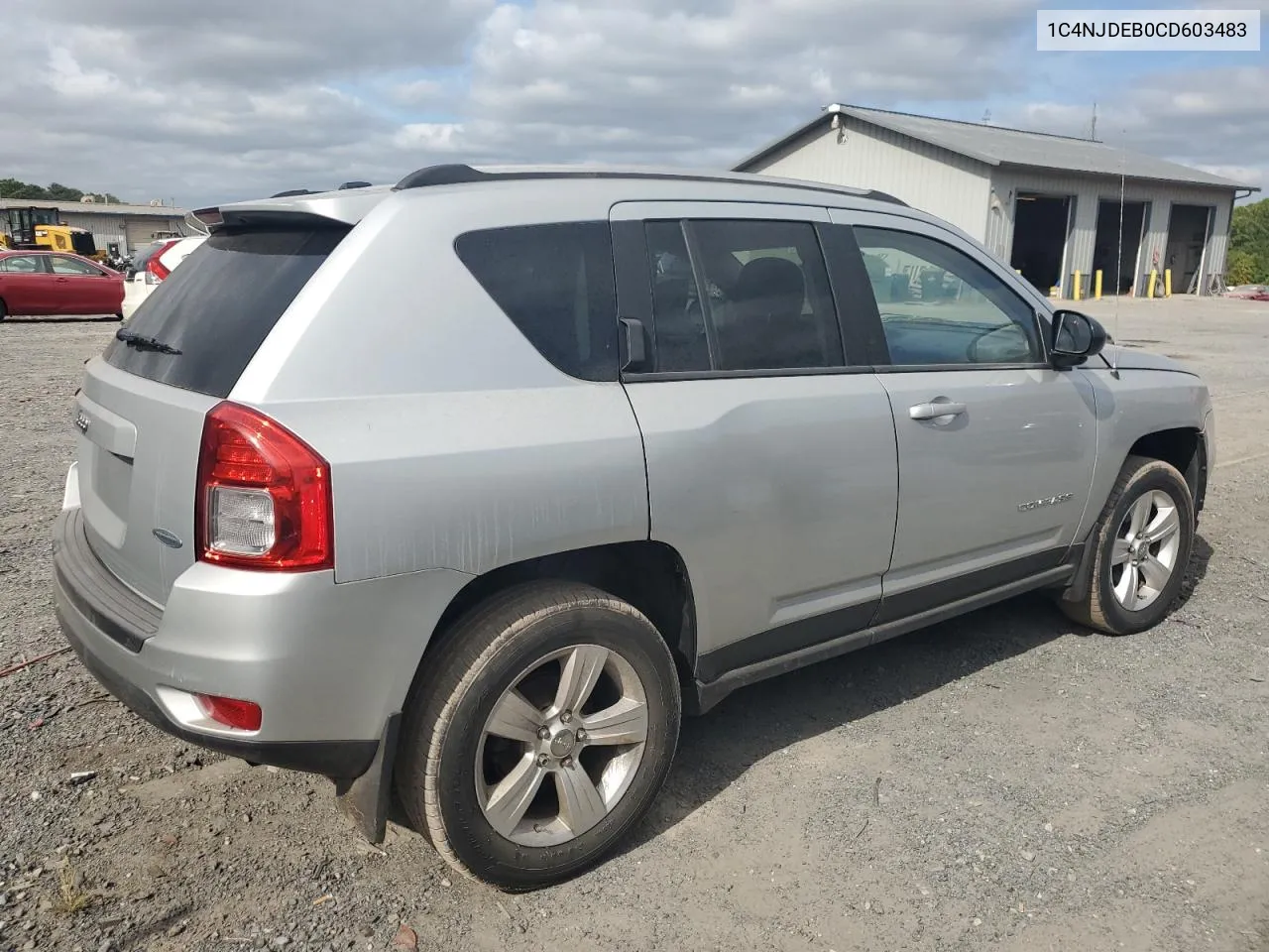 1C4NJDEB0CD603483 2012 Jeep Compass Latitude