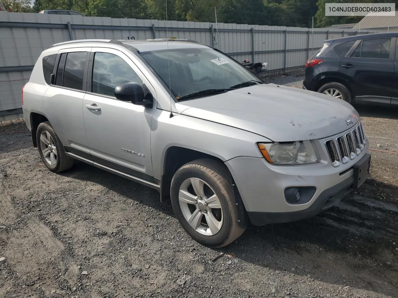 2012 Jeep Compass Latitude VIN: 1C4NJDEB0CD603483 Lot: 71629774