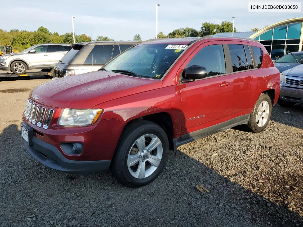 1C4NJDEB6CD638058 2012 Jeep Compass Latitude