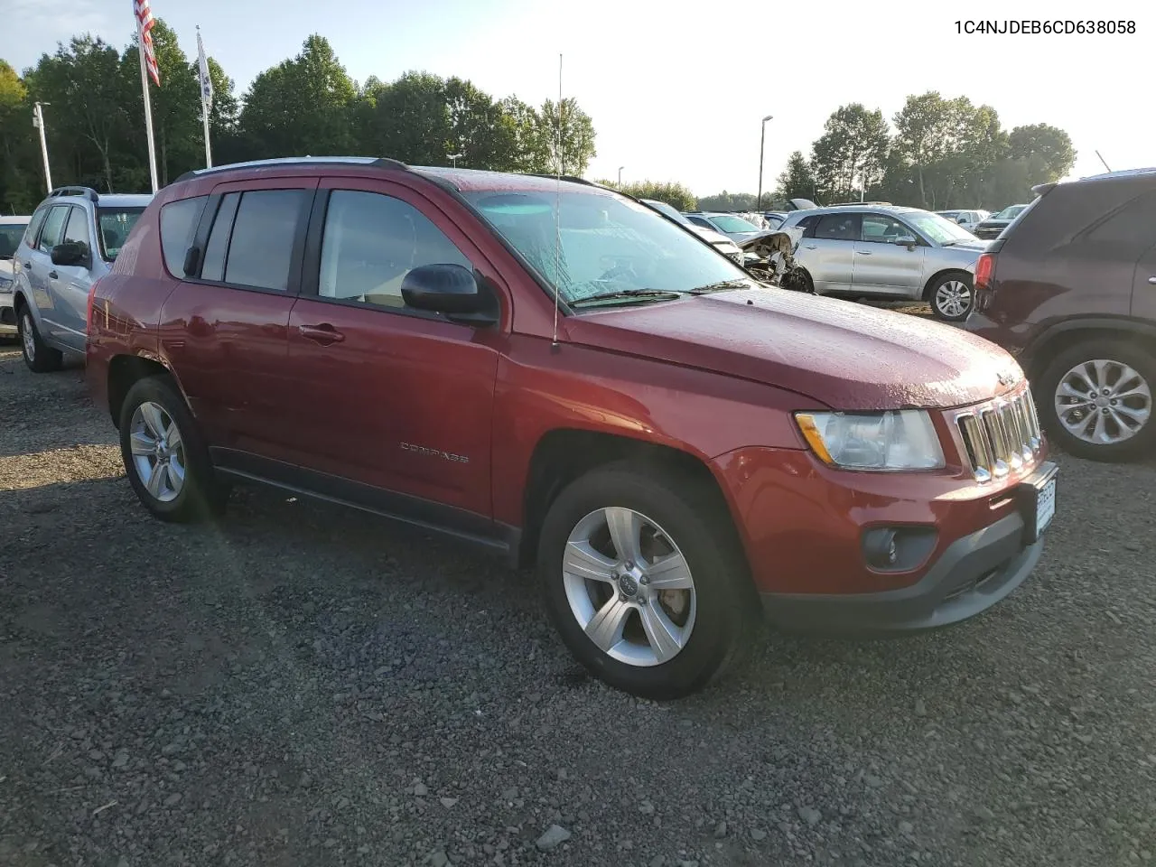 1C4NJDEB6CD638058 2012 Jeep Compass Latitude