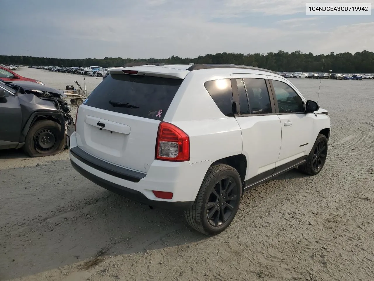 2012 Jeep Compass Latitude VIN: 1C4NJCEA3CD719942 Lot: 72936374