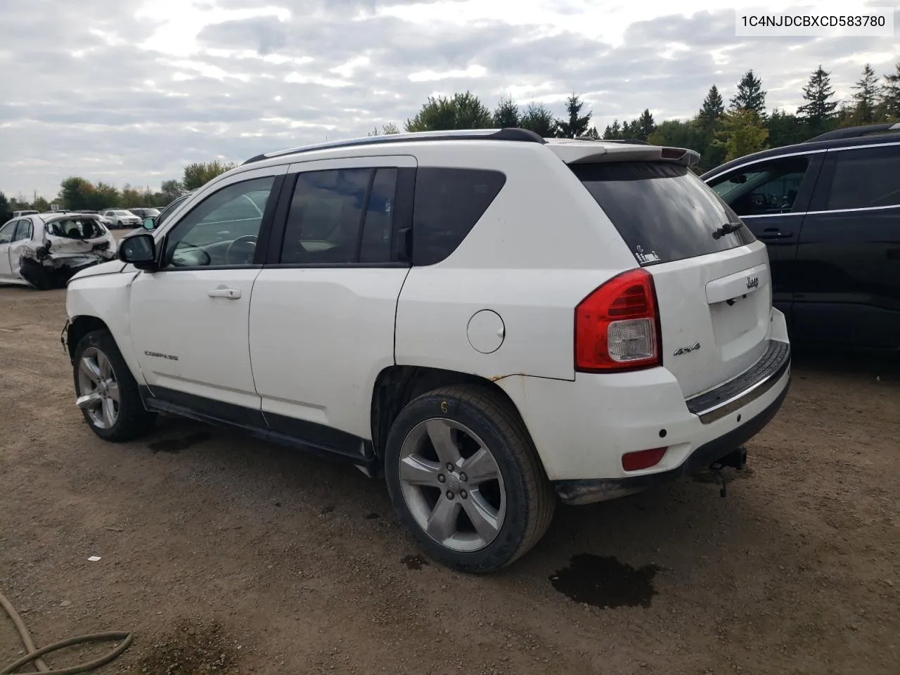 2012 Jeep Compass Limited VIN: 1C4NJDCBXCD583780 Lot: 73646764