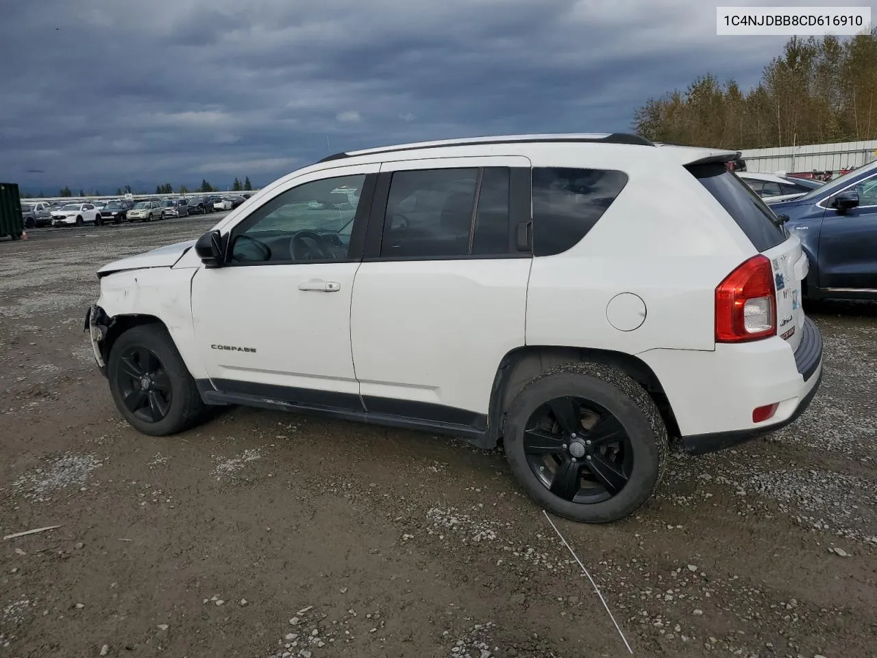 2012 Jeep Compass Sport VIN: 1C4NJDBB8CD616910 Lot: 74309324