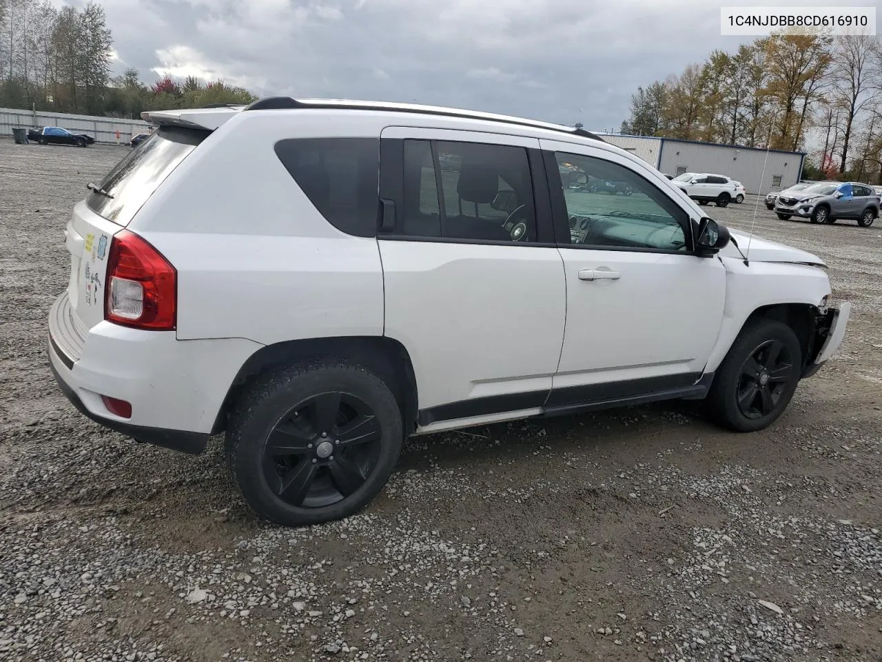 2012 Jeep Compass Sport VIN: 1C4NJDBB8CD616910 Lot: 74309324