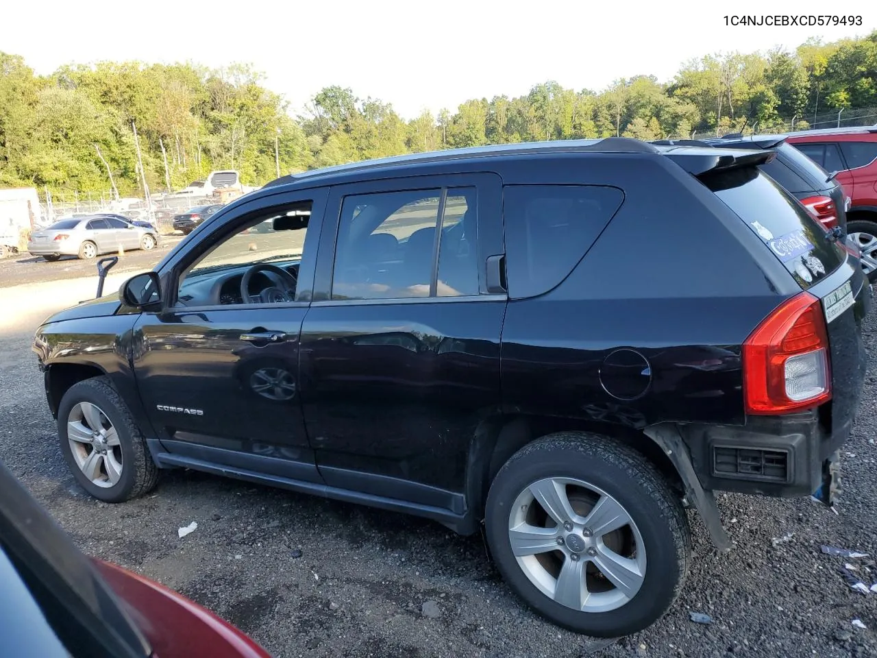 2012 Jeep Compass Latitude VIN: 1C4NJCEBXCD579493 Lot: 74386384