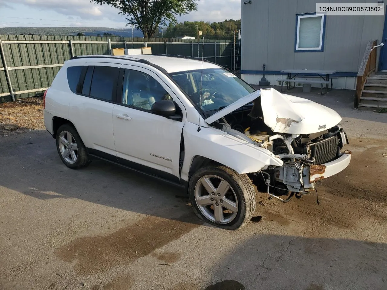 2012 Jeep Compass Limited VIN: 1C4NJDCB9CD573502 Lot: 74432064