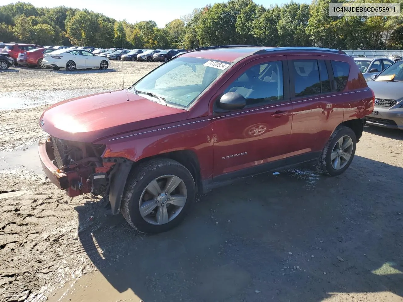 1C4NJDEB6CD658911 2012 Jeep Compass Latitude