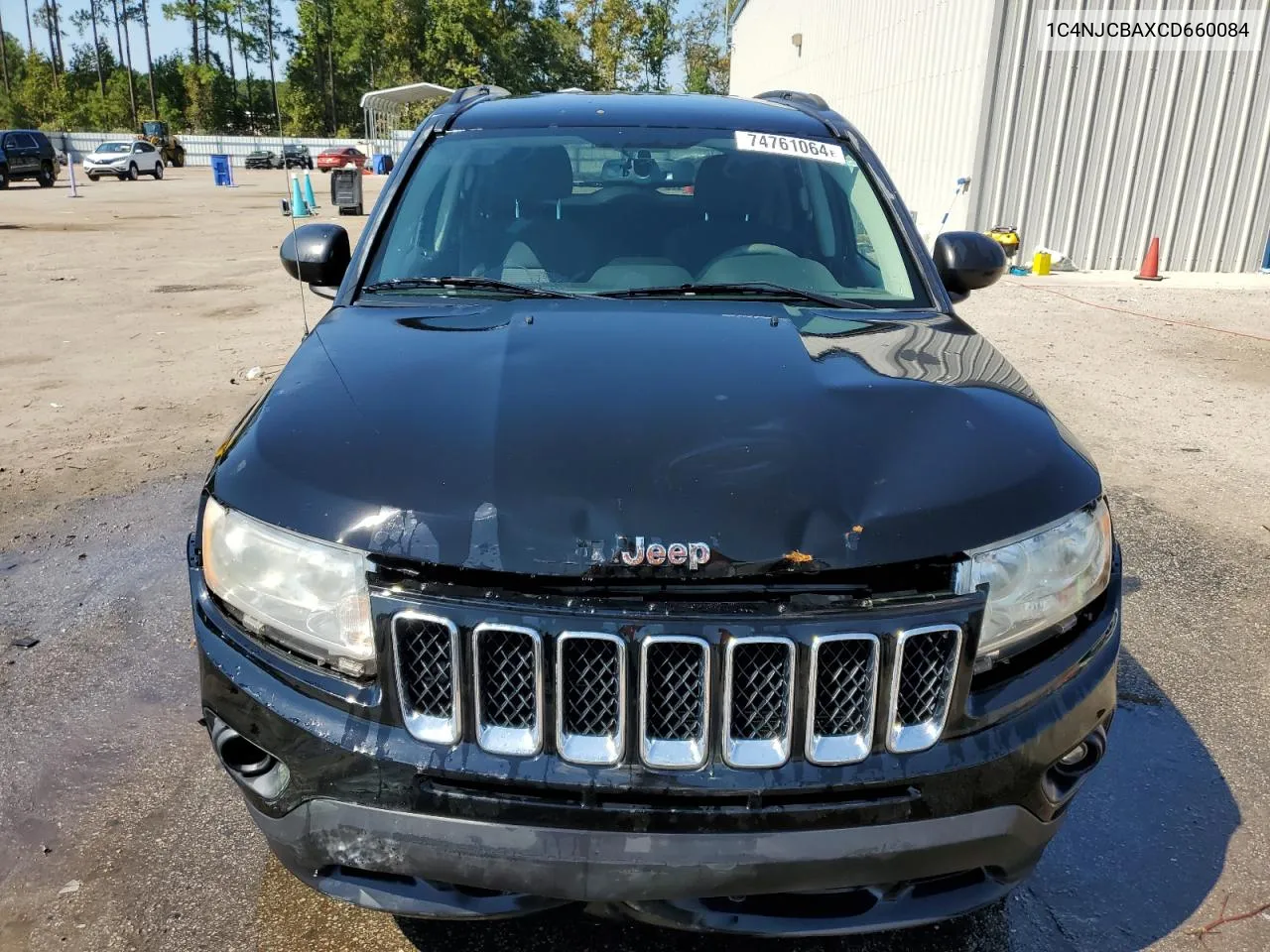 2012 Jeep Compass Sport VIN: 1C4NJCBAXCD660084 Lot: 74761064