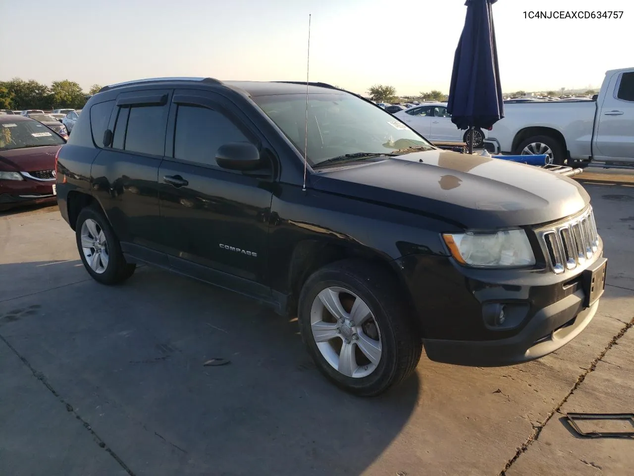 1C4NJCEAXCD634757 2012 Jeep Compass Latitude