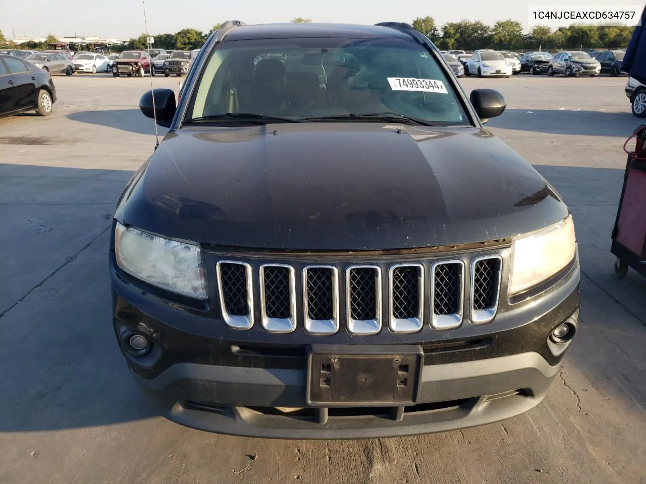 1C4NJCEAXCD634757 2012 Jeep Compass Latitude