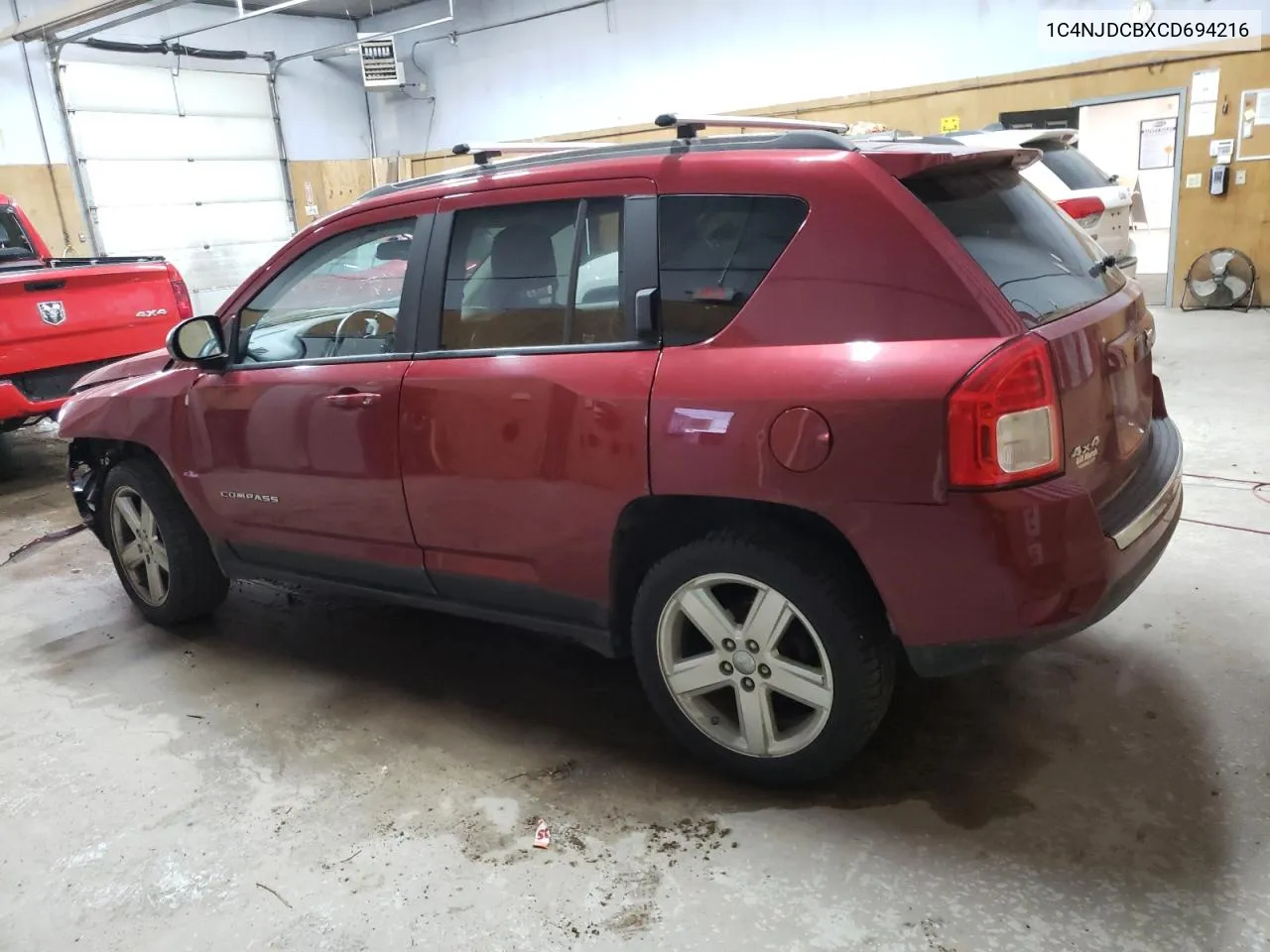 2012 Jeep Compass Limited VIN: 1C4NJDCBXCD694216 Lot: 75233944