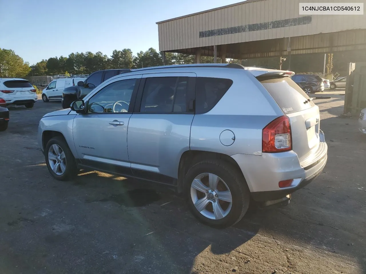 2012 Jeep Compass Sport VIN: 1C4NJCBA1CD540612 Lot: 75320714