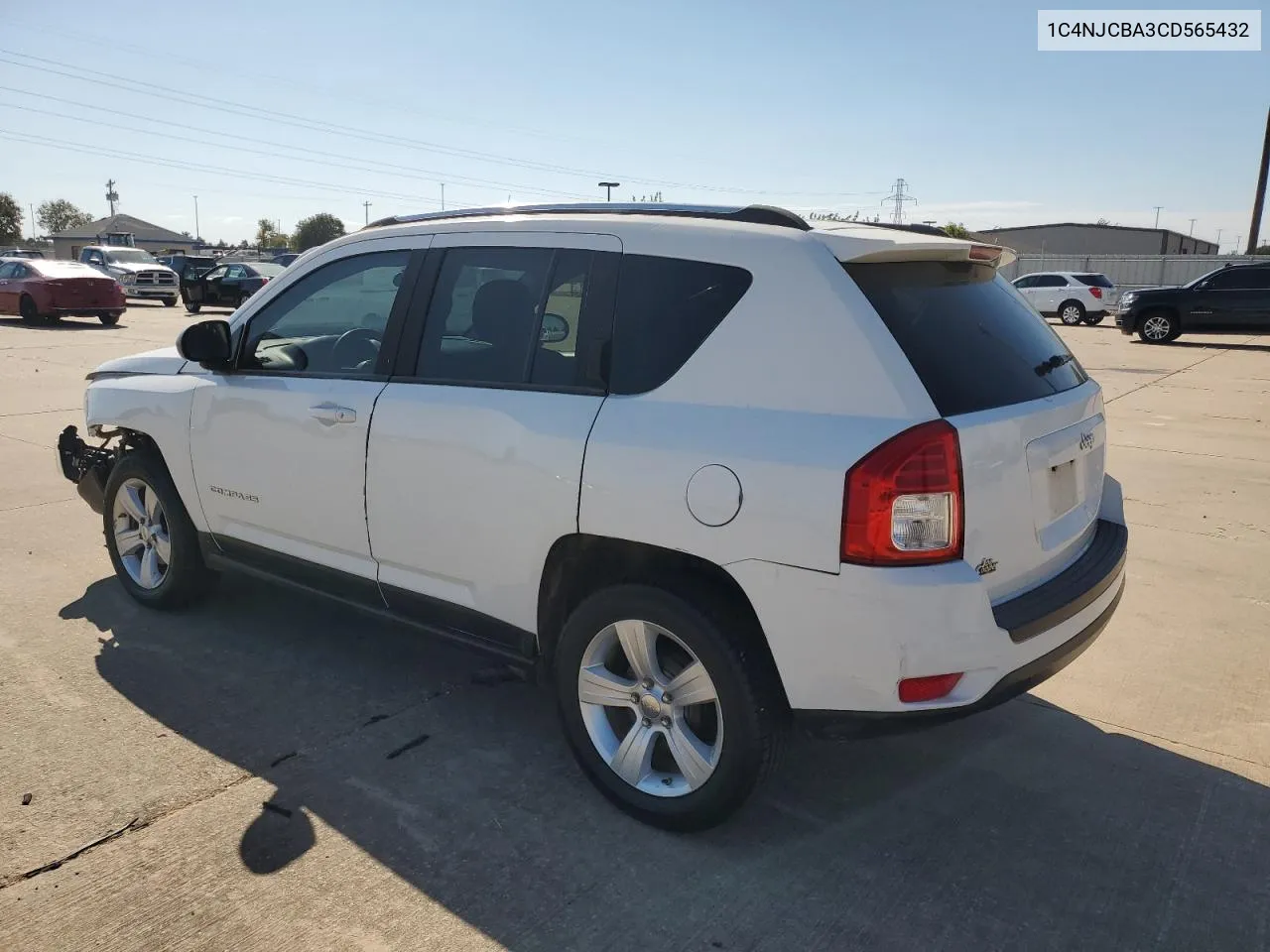 2012 Jeep Compass Sport VIN: 1C4NJCBA3CD565432 Lot: 75504314