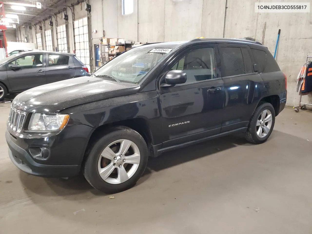 2012 Jeep Compass Latitude VIN: 1C4NJDEB3CD555817 Lot: 76169544