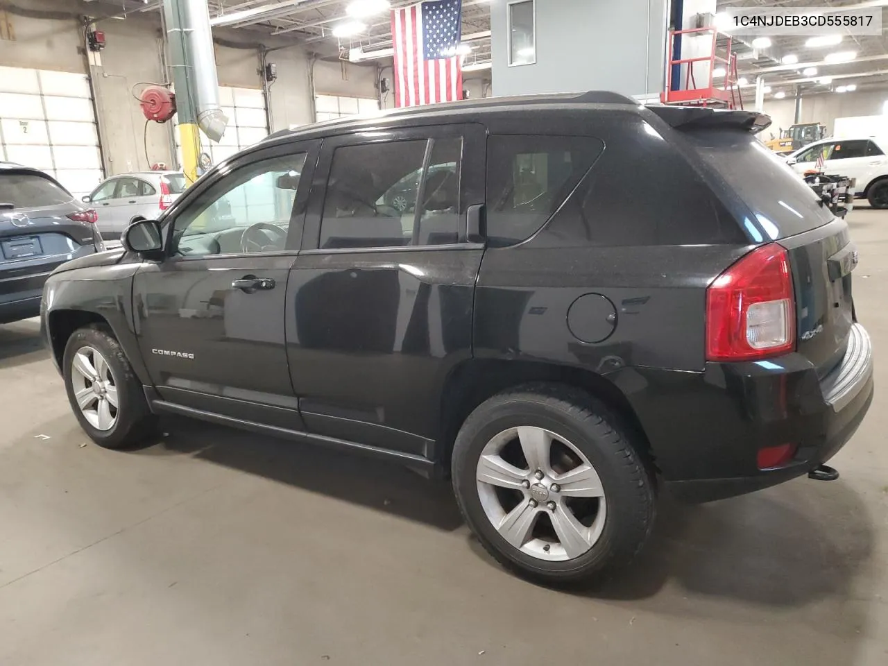 2012 Jeep Compass Latitude VIN: 1C4NJDEB3CD555817 Lot: 76169544