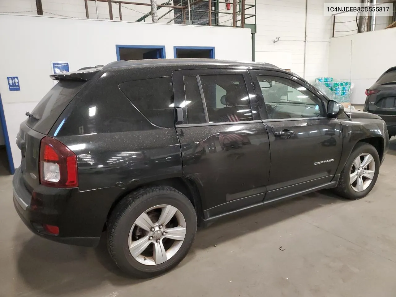 2012 Jeep Compass Latitude VIN: 1C4NJDEB3CD555817 Lot: 76169544