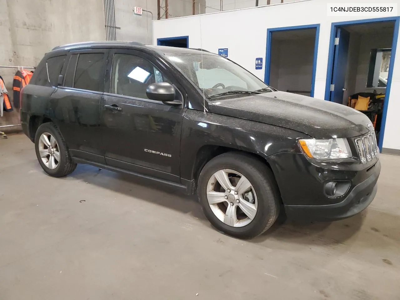 2012 Jeep Compass Latitude VIN: 1C4NJDEB3CD555817 Lot: 76169544