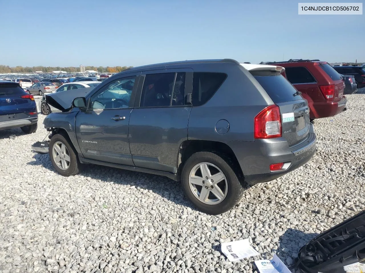 2012 Jeep Compass Limited VIN: 1C4NJDCB1CD506702 Lot: 76177174