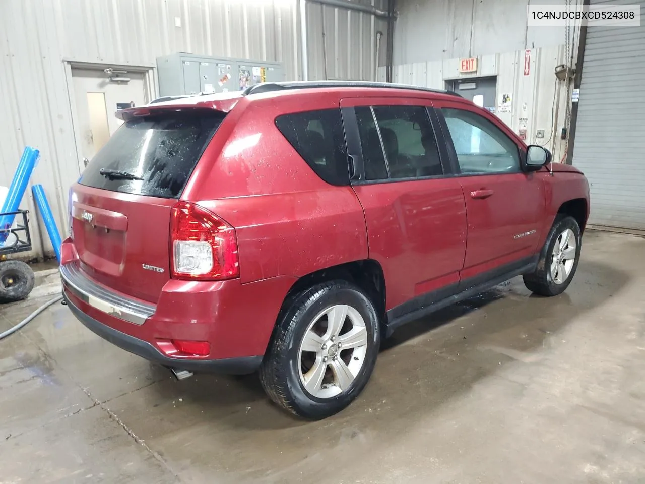 2012 Jeep Compass Limited VIN: 1C4NJDCBXCD524308 Lot: 76348694