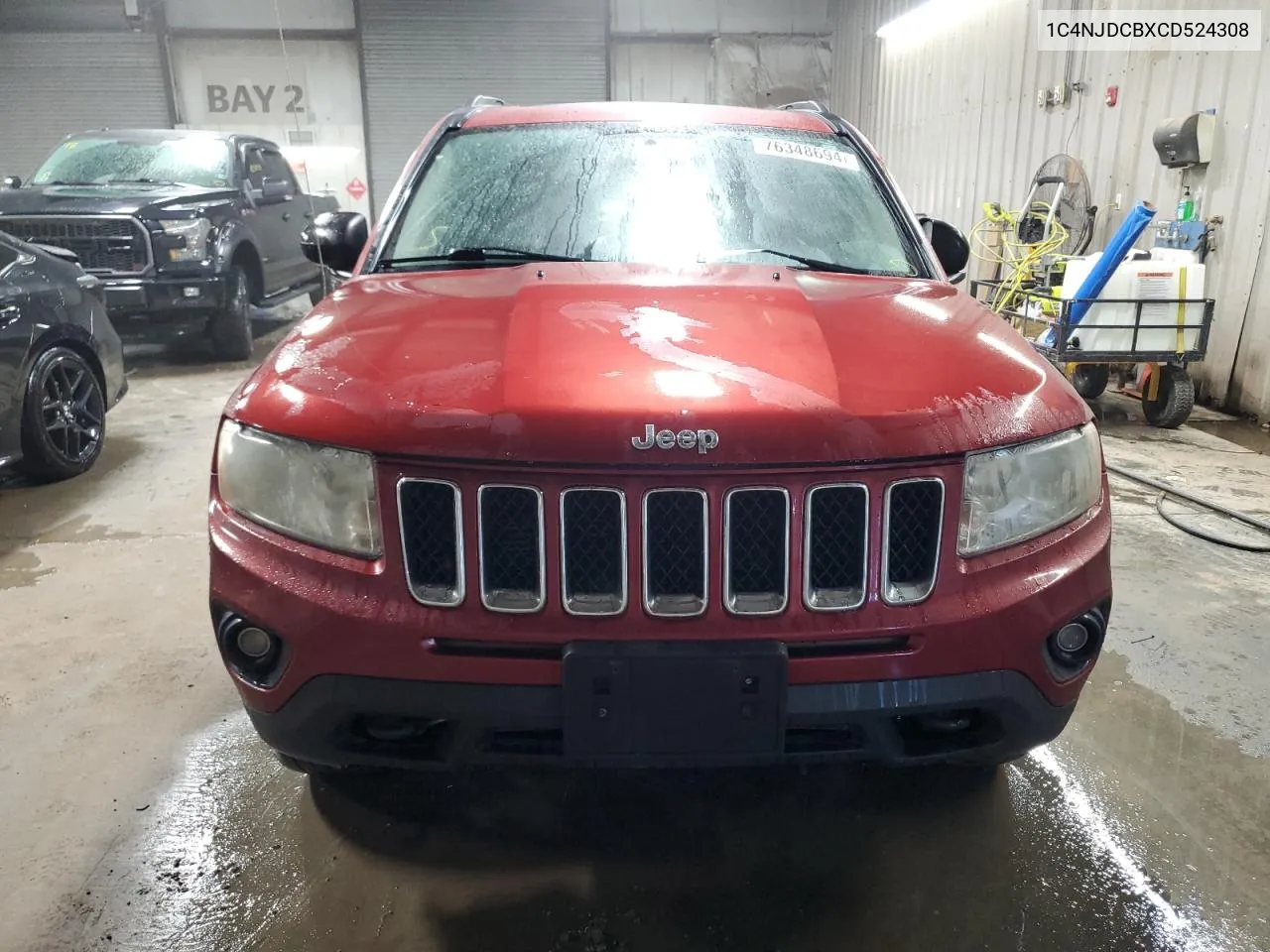 2012 Jeep Compass Limited VIN: 1C4NJDCBXCD524308 Lot: 76348694