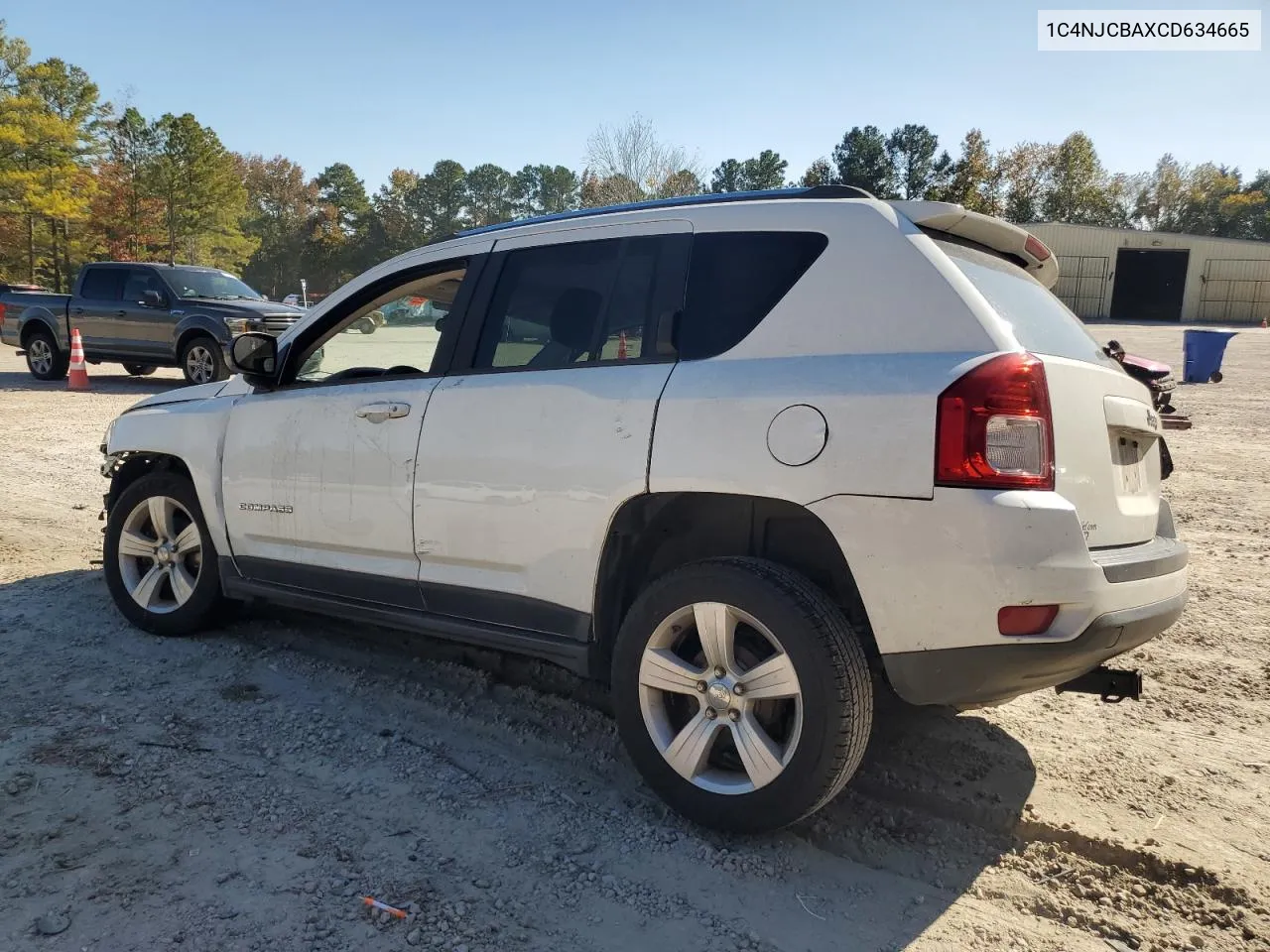 2012 Jeep Compass Sport VIN: 1C4NJCBAXCD634665 Lot: 76838754