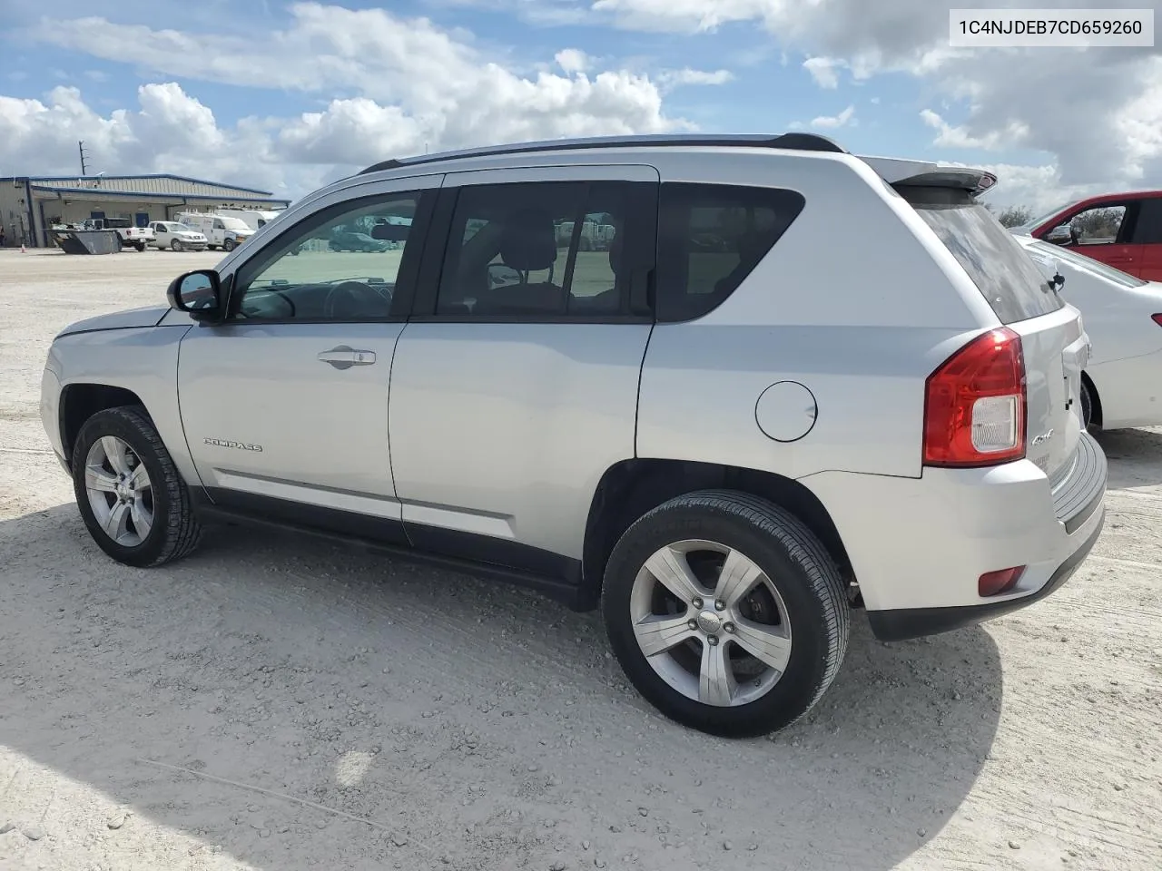 2012 Jeep Compass Latitude VIN: 1C4NJDEB7CD659260 Lot: 77037694