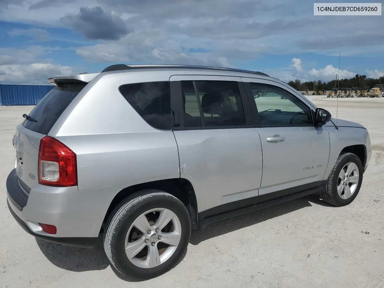 2012 Jeep Compass Latitude VIN: 1C4NJDEB7CD659260 Lot: 77037694