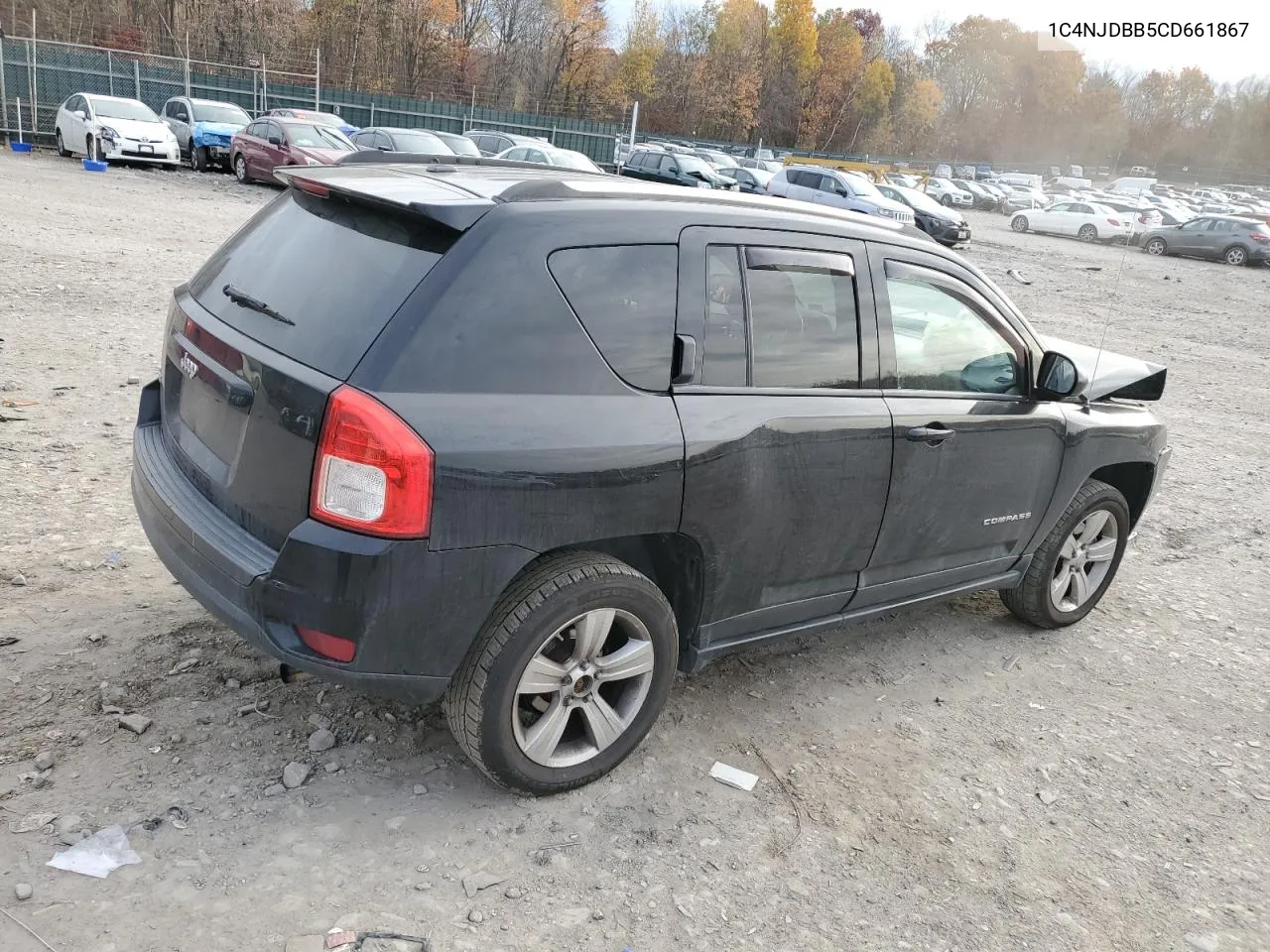 1C4NJDBB5CD661867 2012 Jeep Compass Sport