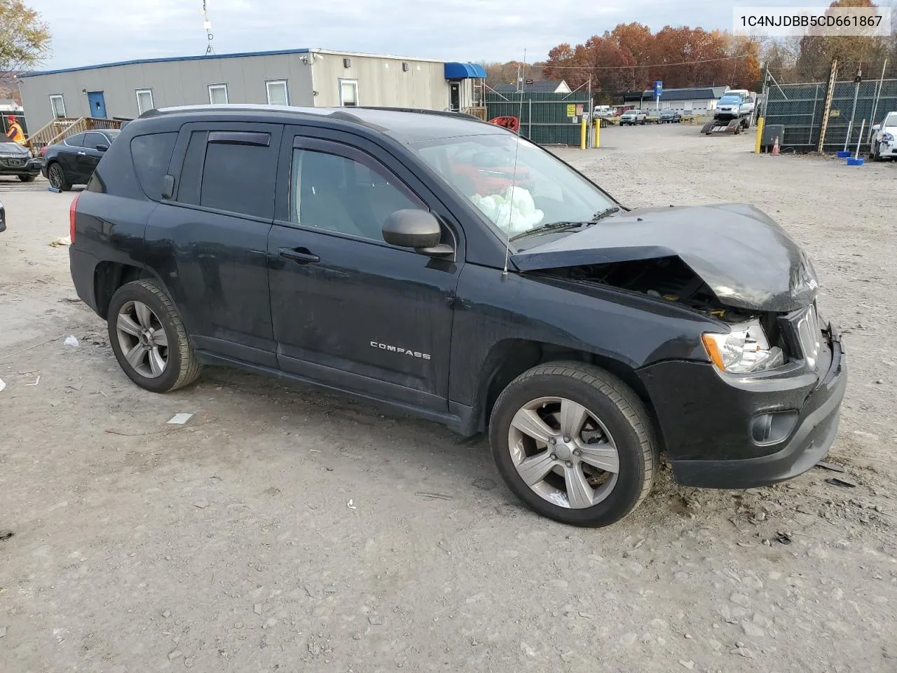 1C4NJDBB5CD661867 2012 Jeep Compass Sport