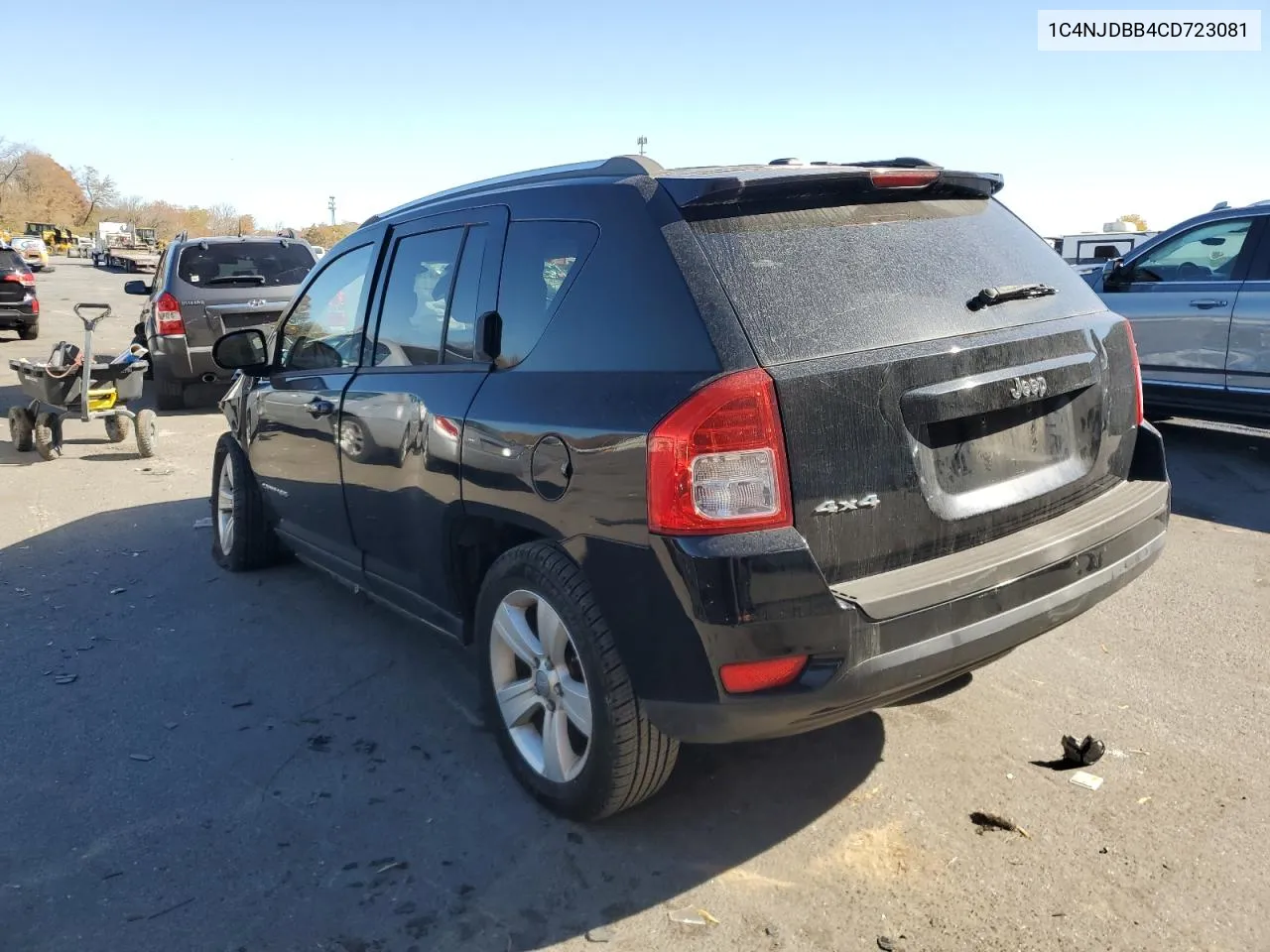 2012 Jeep Compass Sport VIN: 1C4NJDBB4CD723081 Lot: 77533434