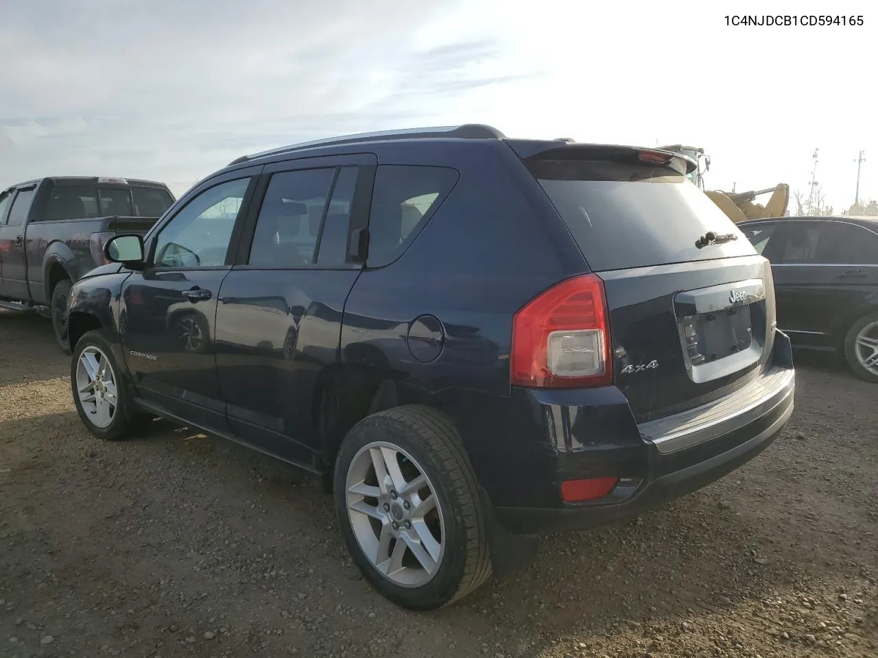 2012 Jeep Compass Limited VIN: 1C4NJDCB1CD594165 Lot: 77990114