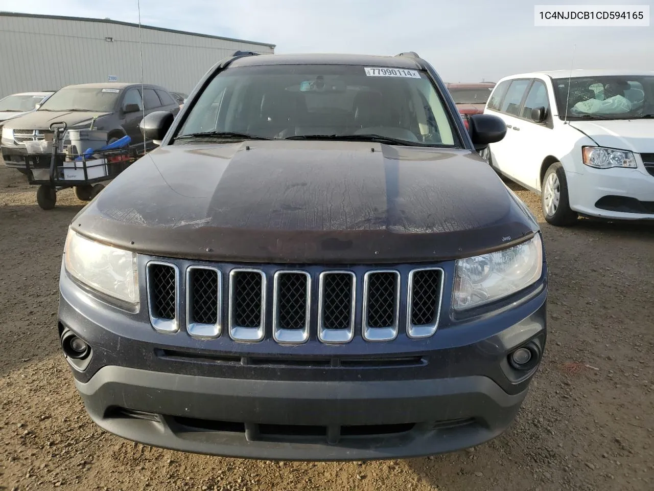 2012 Jeep Compass Limited VIN: 1C4NJDCB1CD594165 Lot: 77990114