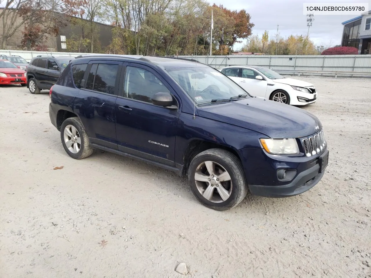 2012 Jeep Compass Latitude VIN: 1C4NJDEB0CD659780 Lot: 78302904