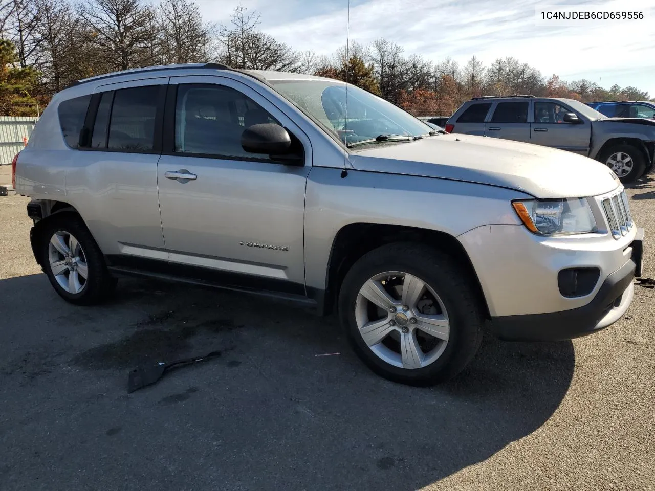 2012 Jeep Compass Latitude VIN: 1C4NJDEB6CD659556 Lot: 78727694