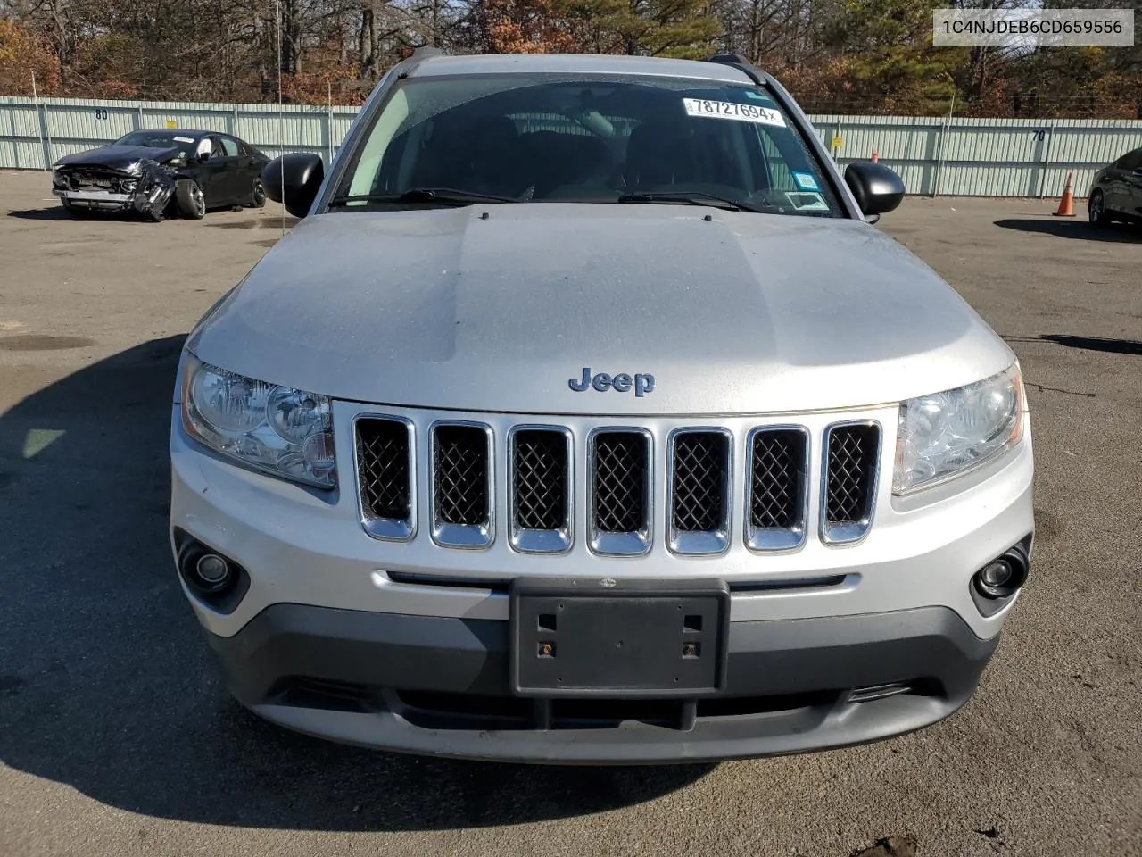 2012 Jeep Compass Latitude VIN: 1C4NJDEB6CD659556 Lot: 78727694