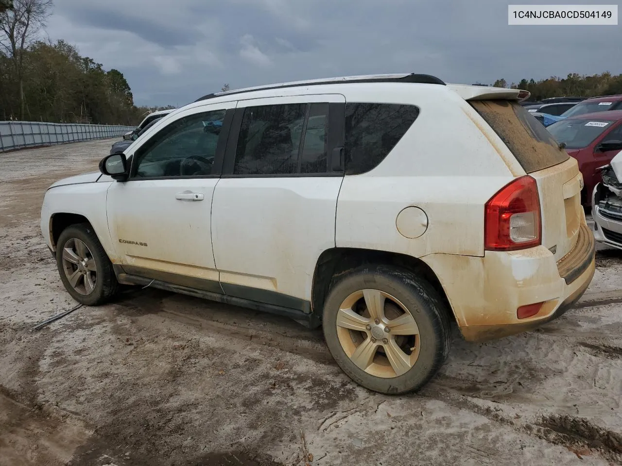 2012 Jeep Compass Sport VIN: 1C4NJCBA0CD504149 Lot: 78801414